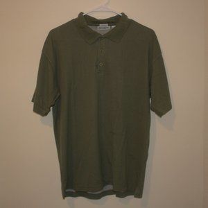 Short Sleeve Collard Shirt | Green